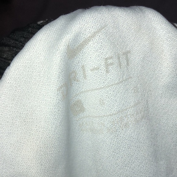 Nike dri fit shorts size large kids spotted print black and white athletic short - Picture 6 of 6